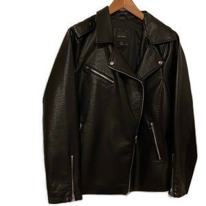 Lane Bryant Faux Leather Moto Jacket